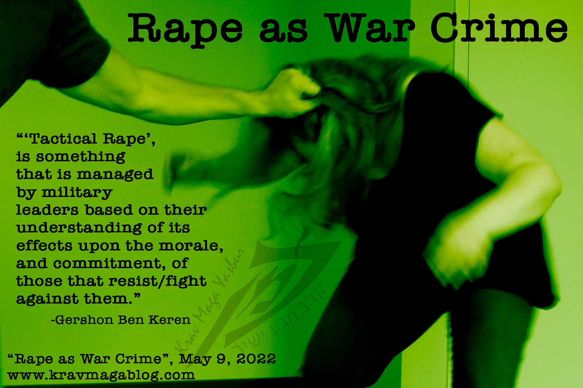 Rape As A War Crime